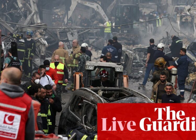 Center East disaster dwell: Purple Cross ‘outraged’ as Israeli strikes on Lebanon kill 254; Trump says US navy to stay in area | US-Israel struggle on Iran