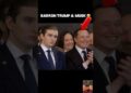 Elon Musk vs Barron Trump 🫡🤩 #elonmusk #barrontrump #musk #donaldtrump #trump #humorous #usa #america