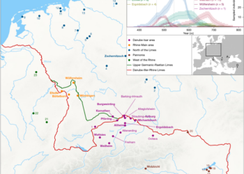 Demography and life histories throughout the Roman frontier in Germany 400–700 ce