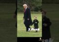 Trump Takes Elon Musk’s Son ‘X’ on Marine One – Web Erupts!