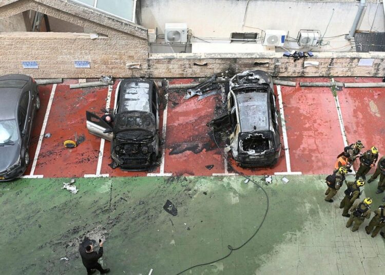 Man Evenly Wounded as Iranian Missile Barrage Targets Northern Israel