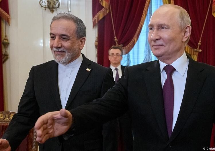 Putin pledges help for Iran in talks with FM Araghchi