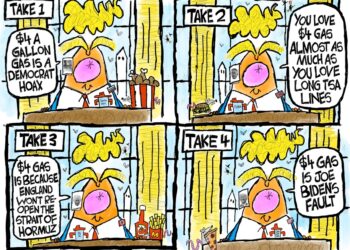 Trump's fuel gaslighting – Each day Kos