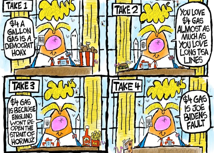 Trump's fuel gaslighting – Each day Kos