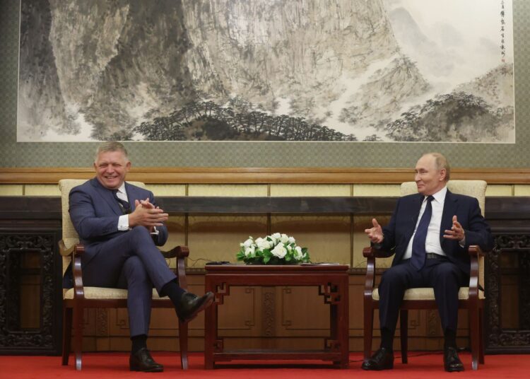 Lithuania, Latvia bar Slovak prime minister from utilizing airspace for journey to Moscow