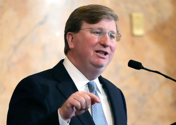 Mississippi Gov. Tate Reeves to name particular redistricting session