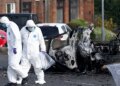 New IRA claims Belfast police station automobile bomb, warns of extra assaults