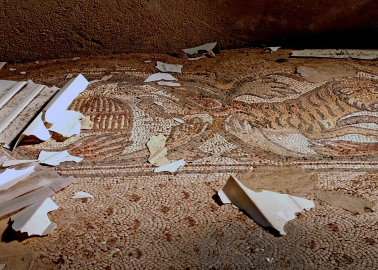 Hezbollah rocket hits stays of 1,500-year-old Byzantine church in northern Israel