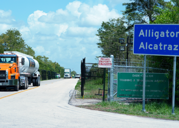 Guards at ‘Alligator Alcatraz’ severely beat migrant detainees, lawyer claims