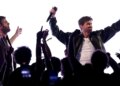Chainsmokers live performance attracts backlash as Michigan advances to title sport