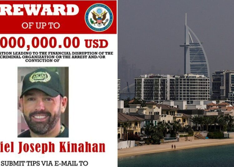 Irish cartel boss Daniel Kinahan arrested in Dubai on organized crime expenses