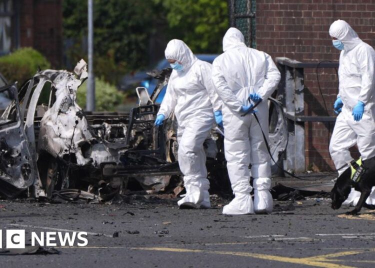 Dunmurry: Automotive bomb assault 'reckless and silly', says police chief – BBC