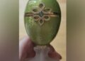 A person stole a purse exterior a London pub. Inside was a Faberge egg and watch price almost  million.