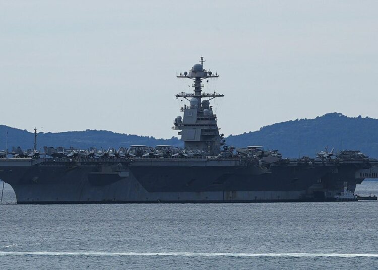 Reside Updates: U.S. plane provider in Iran conflict anticipated to go away Center East with battle’s estimated price at  billion