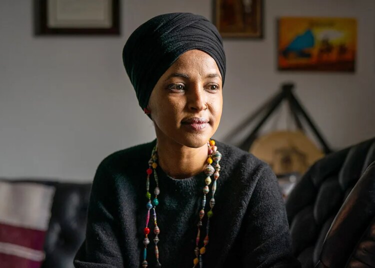 Ilhan Omar calls Trump an ‘unhinged lunatic’ and requires removing from workplace