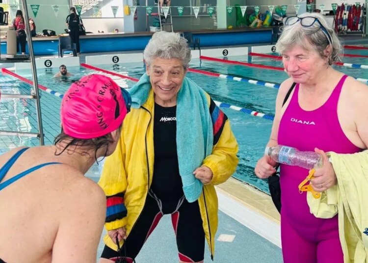 Health-focused 95-year-old breaks 5 extra age group swimming world information