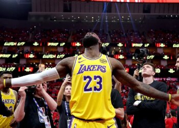 The timeline bought a bit too attractive for LeBron James Friday evening