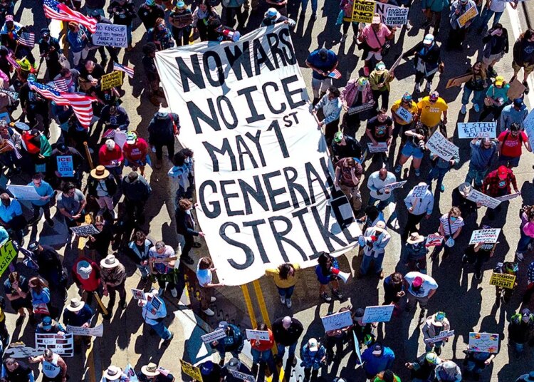 Might Day 2026 protests deliberate beneath Staff Over Billionaires theme