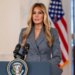Melania Trump denies any Epstein connection in White Home speech