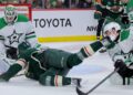Wild’s extra time win was overshadowed by Stars’ defenseman getting lower by a skate