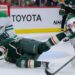 Wild’s extra time win was overshadowed by Stars’ defenseman getting lower by a skate
