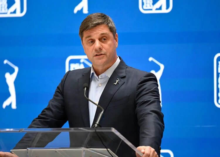 PGA Tour CEO says league is contemplating LIV Golf participant returns