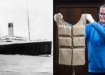 Titanic survivor’s life jacket sells for over 0,000 at public sale