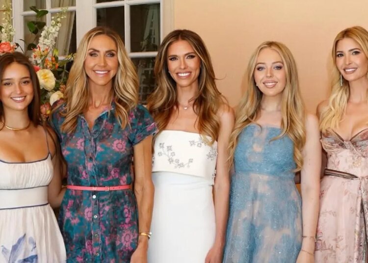 Ivanka Trump shares heat embrace of Donald Trump Jr’s fiancée Bettina Anderson