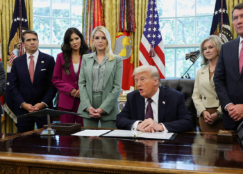 Trump cupboard shakeup: who may comply with Noem and Bondi out the door