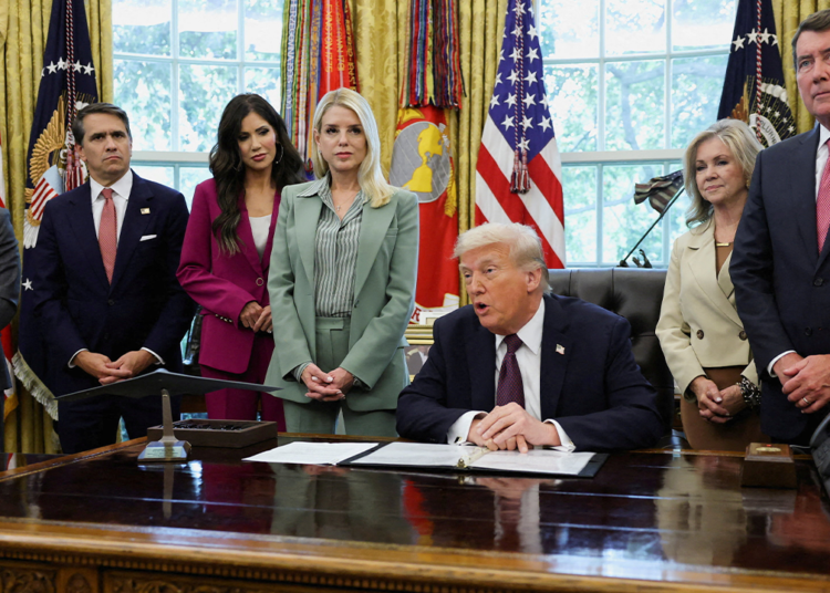 Trump cupboard shakeup: who may comply with Noem and Bondi out the door