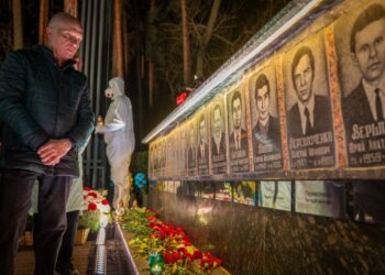 Strikes kill 16 in Ukraine and Russia on Chernobyl anniversary