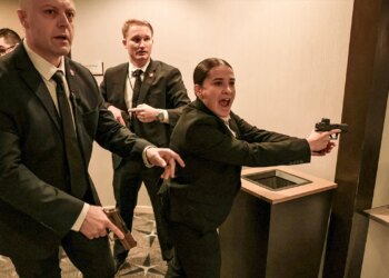 Trump rushed from WHCD as taking pictures highlights Secret Service funding hole