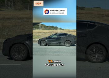 Tesla Mannequin Y L Noticed Testing In The US #modelyl #tesla #ev