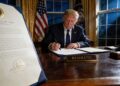 watch pres trump indicators govt orders for brand spanking new pipeline and authorities contract reforms