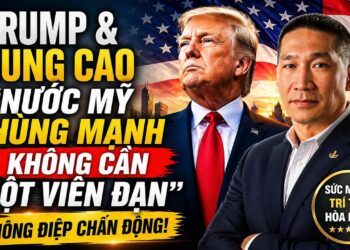 CHẤN ĐỘNG! TRUMP & HUNG CAO: “NƯỚC MỸ HÙNG MẠNH KHÔNG CẦN MỘT VIÊN ĐẠN” – ĐẠI BÀNG BÓNG ĐÊM