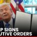 LIVE: US President Trump Take part in Government Orders Signing | White Home | Oval Workplace