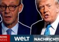 USA: Trump-Hammer nach Zoff mit Kanzler Merz! Jetzt zieht er Soldaten aus Deutschland ab I WELT LIVE