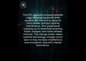 FCC’s new satellite tv for pc guidelines could considerably enhance Starlink capability