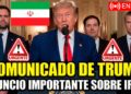 🔴URGENTE COMUNICADO DE TRUMP EN VIVO SOBRE IRÁN CON INFORMACIÓN IMPERDIBLE ¿TERMINA LA GUERRA?