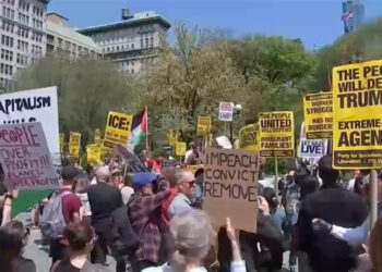 NYC Might Day: Protests and rallies happen throughout 5 boroughs