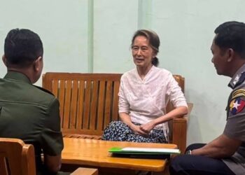 Myanmar’s detained former chief Aung San Suu Kyi moved to deal with arrest, army says