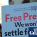 Press freedom at lowest stage in 25 years amid rising authoritarian strain | Press freedom