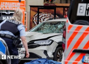 Two killed after automotive pushed into crowd in German metropolis Leipzig, mayor says – BBC
