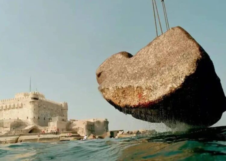Archaeologists Uncover 80-Ton Stones Beneath the Sea, Believed to Be Stays of One of many Seven Wonders of the Historic World