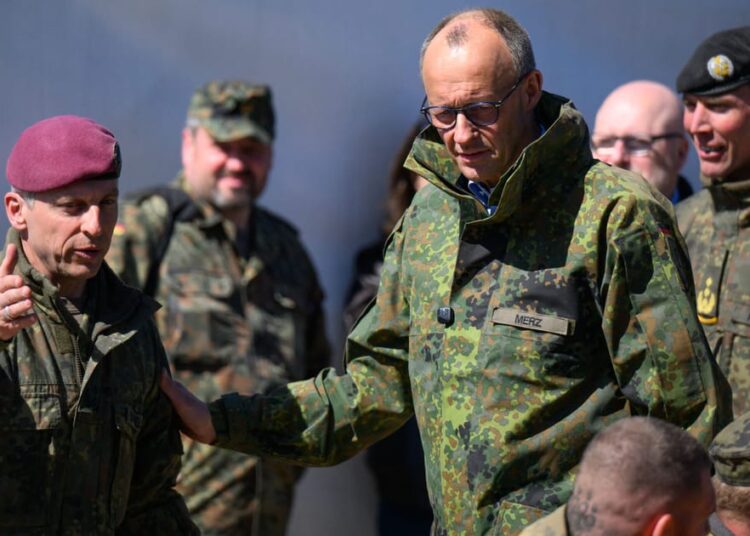 Merz shrugs off Trump conflict over troops, commerce – POLITICO