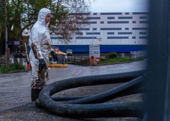 Toxic black rain falls in Russia as Ukraine strikes oil services