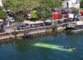Trainee driver sends bus into River Seine close to Paris: studies