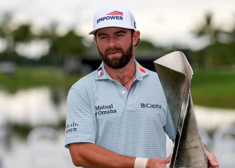 Cameron Younger says it is an ‘honor’ to play in entrance of President Trump after win at Cadillac Championship