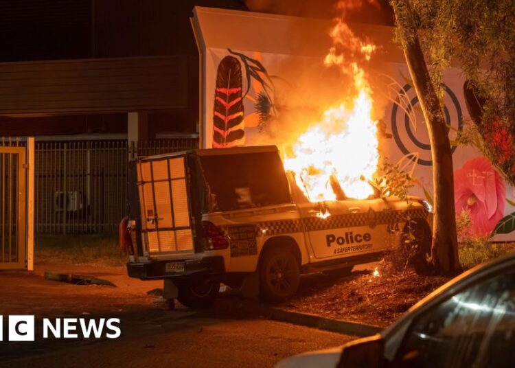 Violence in Alice Springs after arrest of man over lady's homicide – BBC