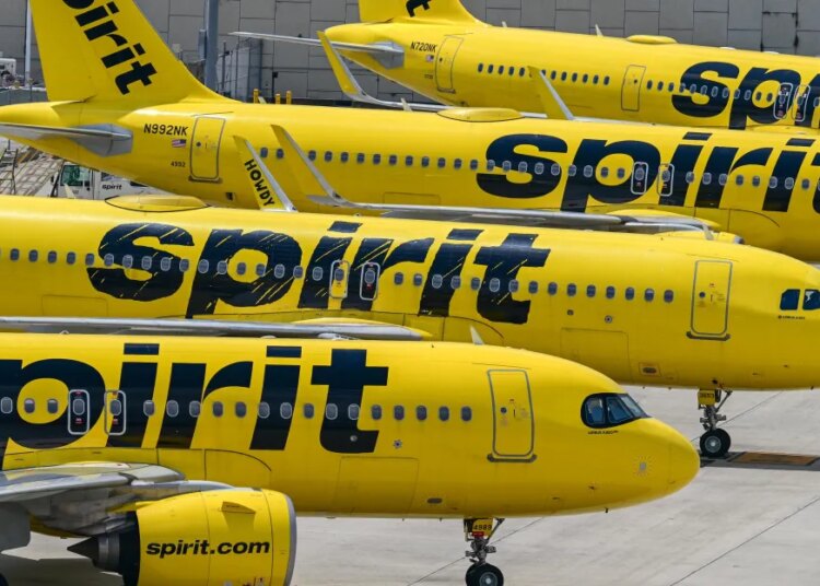 Each airline is Spirit Airways now